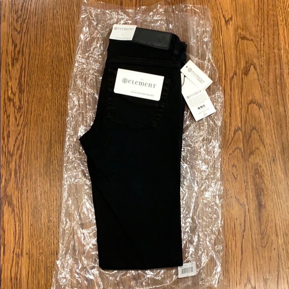 Element Jet Black | High waisted Skinny | One or 3